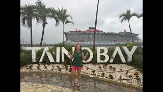 Virgin Voyages Valiant Lady Day At Sea Zipling Over The Ocean Puerto Plata Domincan Republic [upl. by Jerman496]