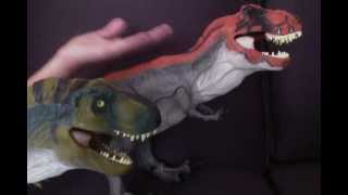 Jurassic Park Bull Trex Toy Review 2009 [upl. by Rehotsirk]