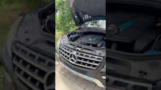 Replacing the expansion valve 2015 Mercedes ML 350 automobile mechancial mechanic carrepair [upl. by Kemp]