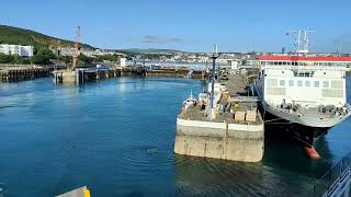 Sailing on the IoM Steam Packet Co Manxman DouglasHeysham 06082024 [upl. by Gaelan79]