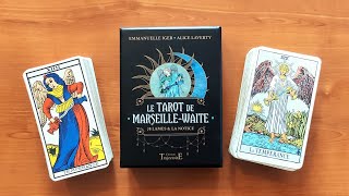 Tarot de MarseilleWaite  présentation complète [upl. by Latham]