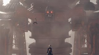 NieR Automata  All Bosses Route A No Damage [upl. by Acissaj]