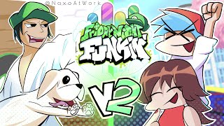 FNF  BITE Fernan mix  fernanfloo  cat mario  full combo fnf mod [upl. by Sitnik]