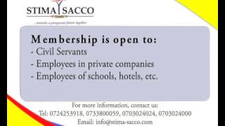 STIMA SACCO MEMBERSHIP YOU CAN JOIN TODAY [upl. by Aehc]