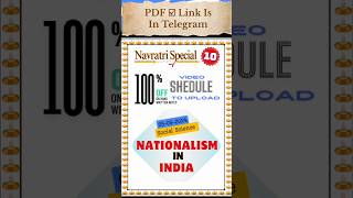 Nationalisms in India class 10 social science handwritten notes shorts ytshorts [upl. by Verene233]