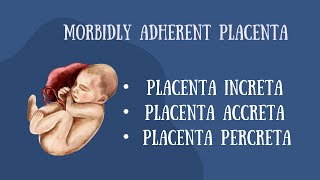 MORBIDLY ATTACHED PLACENTAPLACENTA INRCETAPLACENTA PERCRETAACCRETA [upl. by Elocim]