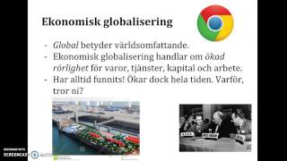 Den globala ekonomin [upl. by Wilt]