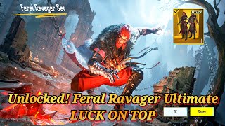 I Finally Got The Feral Ravager Ultimate Set In BGMI 35 Update First Looks amp More [upl. by Salamone]