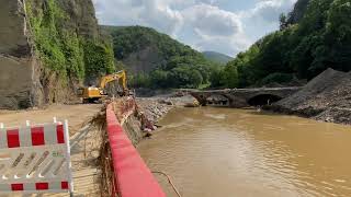 220721 Dernau Marienthal Bunte Kuh DIREKT am Fluss Ahr Flutkatastrophe [upl. by Khanna693]