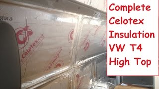 How To Insulate A Campervan  VW T4 Camper Van DIY Insulation Install Video [upl. by Somerset]