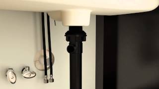 Installation  Elliston SingleHandle Bathroom Sink Faucet [upl. by Nibuz]