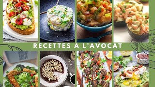 6 Recettes gourmandes et faciles à lavocat🥑 [upl. by Niloc481]