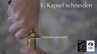 Weinflaschen öffnen wie ein Sommelier [upl. by Mauchi]