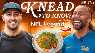 Pasta with Larry Fitzgerald  Knead to Know with Peters Pasta Episode 5 [upl. by Inama102]