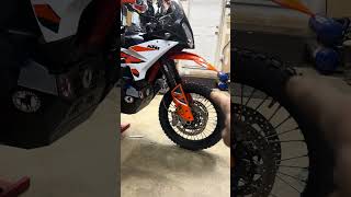 KTM 890 adventure tire air leak figured out [upl. by Mccord]