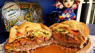 Torta Mexicana Antojito [upl. by Peedus536]