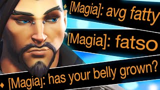 Trolling FAT SHAMING Genji with Hanzo TOXIC [upl. by Tsyhtema]