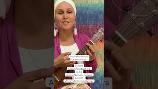 Asato Maa  Mantra Ukulele Chords [upl. by Sivle]