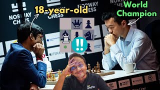 Shocking turnaround in one move  Praggnanandhaa vs Ding Liren  Norway Chess 2024 [upl. by Wavell]