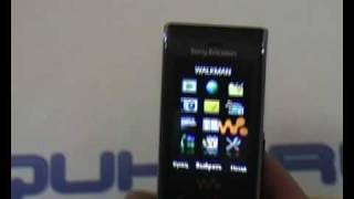 Видео обзор Sony ericsson w595 Lava Black от Qukeru [upl. by Tnecnivleahcim]