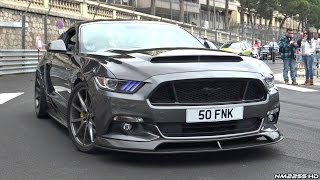 Supercharged Ford Mustang 50 V8 CS800 By Sutton  LOUD Revs amp Accelerations [upl. by Giverin10]