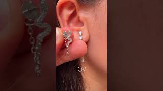 diamond earrings for women movie song music love bollywood earrings earpiercingideas earpier [upl. by Alvira]