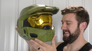 Making a Halo Infinite Master Chief Helmet [upl. by Peria]