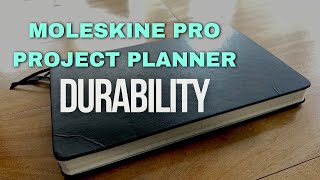 Moleskine Pro Project Planner DURABILITY [upl. by Esmeralda]