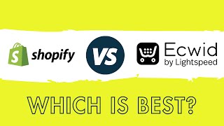 Shopify vs Ecwid 2022 — All the Key Pros and Cons [upl. by Naegem]