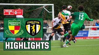 HIGHLIGHTS  Nantwich Town 32 Congleton Town  PitchingIn NPL West  28924 [upl. by Corliss]