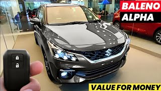 2024 Maruti Suzuki Baleno Alpha 2024  New Baleno 2024 Top Model  Interior amp Exterior [upl. by Ahsinrev]