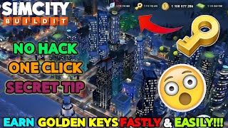 Get Golden Keys Easily In SimCity BuildIt 😍  How To Earn Keys Fastly In SimCity BuildIt 😱 [upl. by Lenni]