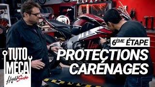 Tuto Méca CBR High Side  Protections et carénages Partie 6 [upl. by Jeth656]