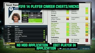 FIFA 14 CAREER MODE CHEATSHACKS  FIFA PC HACKS  PLAYER CAREER FIFA 14 MAX ABILITY [upl. by Reinar]