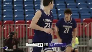 Stonehill M Basketball Highlights vs New Orleans November 15 2024 [upl. by Souza]