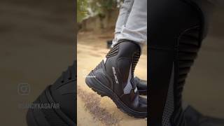 Riding boots 😎 boots ridingboots bikerider ride virlshort viralvideo dominar [upl. by Aihsrop]