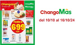 Ofertas ChangoMâs AR del 101024 al 161024 [upl. by Odirfliw]