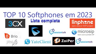 TOP 10 Softphones VoIP em 2023 Disponiveis para Download [upl. by Libre]