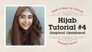 Hijab Tutorial  Natasha Farani Inspired jenahara 4 ​​​ How to Beauty [upl. by Olnek]