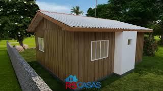 PROJETO N°369 RS CASAS PRE FABRICADAS [upl. by Jacinda]