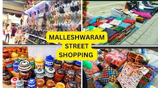 Malleswaram street shopping starting from ₹50Best shopping place in Bangalore bangaloreshopping [upl. by Questa326]