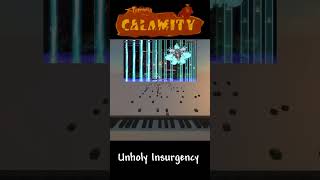 Terraria Calamity  Unholy Insurgency part 5 Minecraft Noteblock shorts terraria providence [upl. by Cinom]