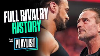 CM Punk vs Drew McIntyre rivalry history WWE Playlist [upl. by Flinn]