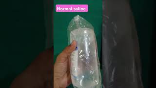 Normal saline [upl. by Atiruam]