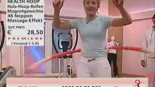 QVC   Hula Hoop Health Hoop   Original Health Hoop Hula Hoop in Germany  wwwhealthhoopde [upl. by Agathy]