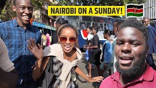 You Wont Believe What Happens In Nairobi On Sundays Unique Vibes Like Never Before [upl. by Anaiq]