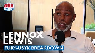 Lennox Lewis Reveals Oleksandr Usyk KEY WEAKNESS Ahead Of Tyson Fury Fight [upl. by Kcirdnekel]