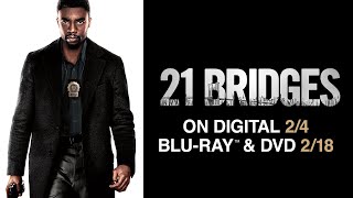 21 Bridges  Trailer  Own it 218 on Bluray amp DVD [upl. by Pirozzo]