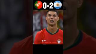 CR7 Miss Penalty  Portugal vs Argentina World Cup 2026 Imaginary football youtube shorts [upl. by Nuawtna]