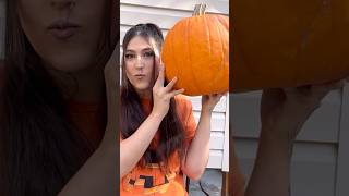 First time Pumpkin carving 2024 halloween pumpkin scary halloweenpumpkincarving pumpkinheads [upl. by Atnicaj732]